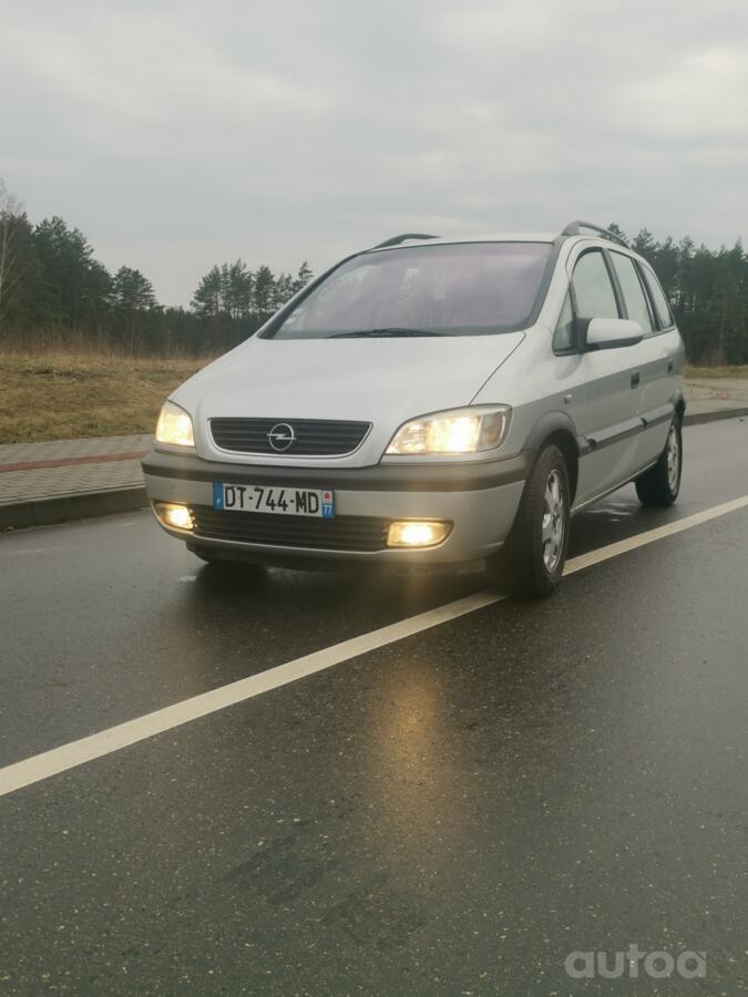 Opel Zafira A [restyling] Minivan 5-doors