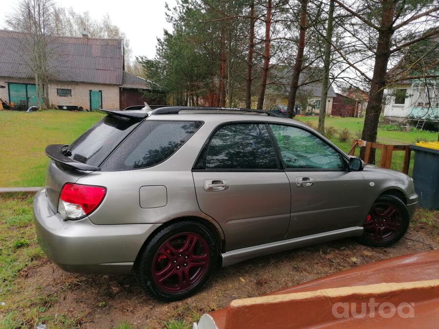 Subaru Impreza WRX 2 generation [restyling] -1
