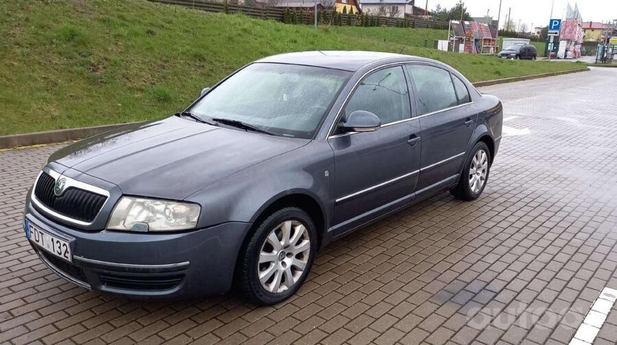 Skoda Superb 1 generation [restyling] Sedan