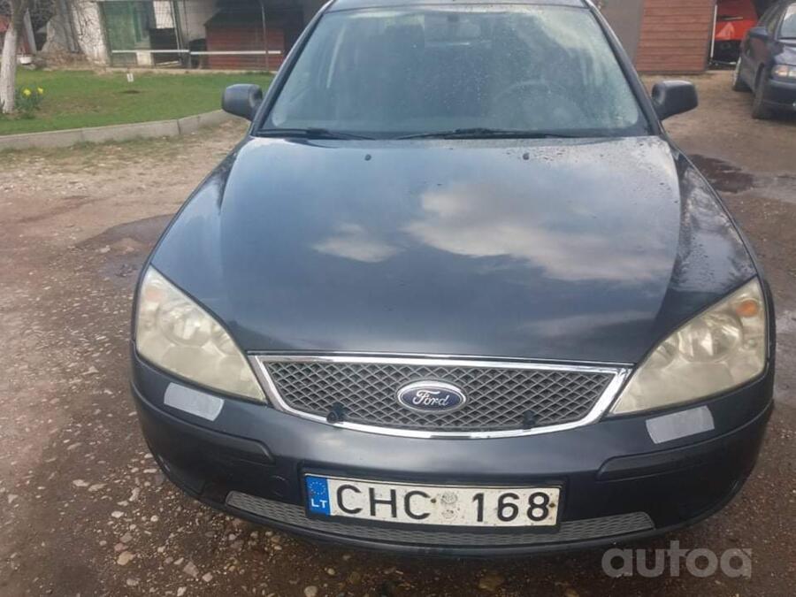 Ford Mondeo 3 generation [restyling] Sedan
