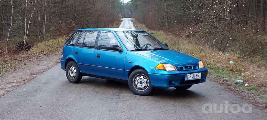 Subaru Justy 2 generation