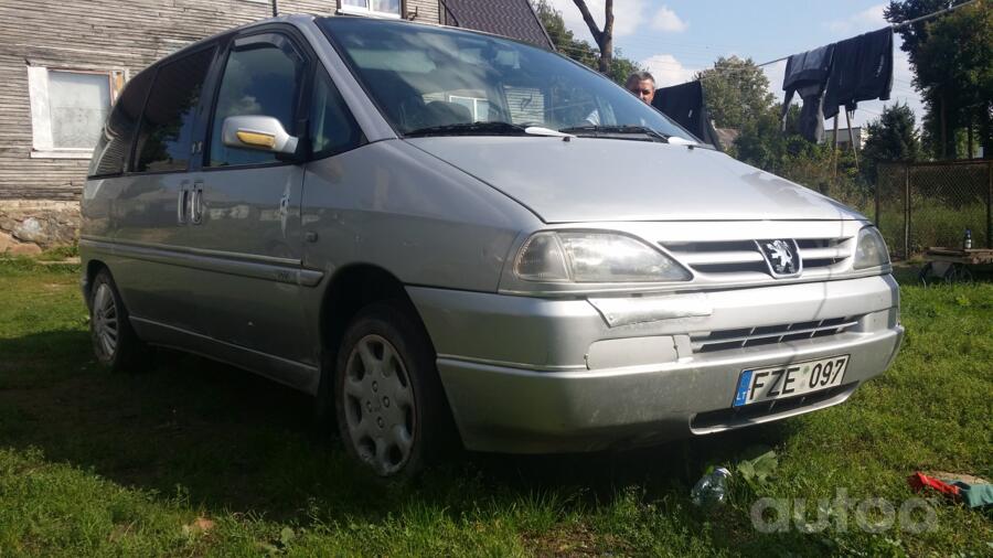 Peugeot 806 221 [restyling] Minivan