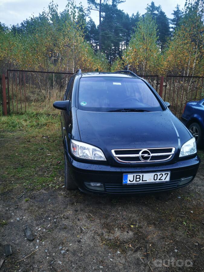 Opel Zafira A [restyling] Minivan 5-doors
