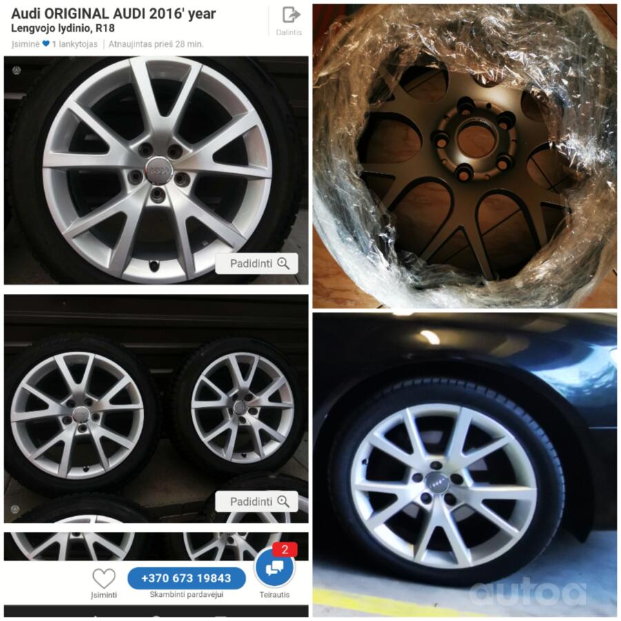 Audi, lietie