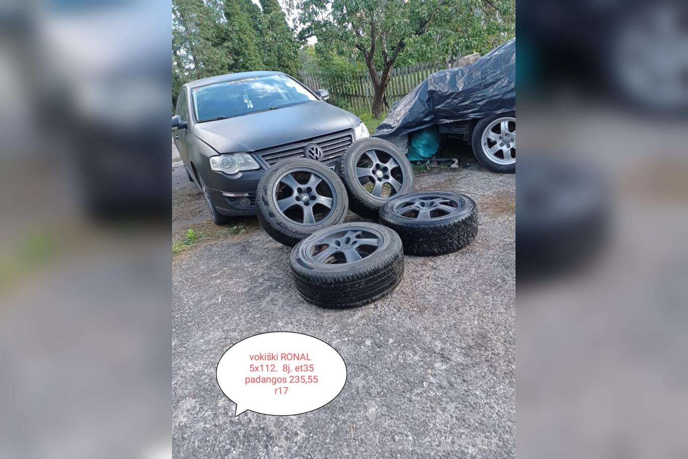 RONAL ratai R17, lietie
