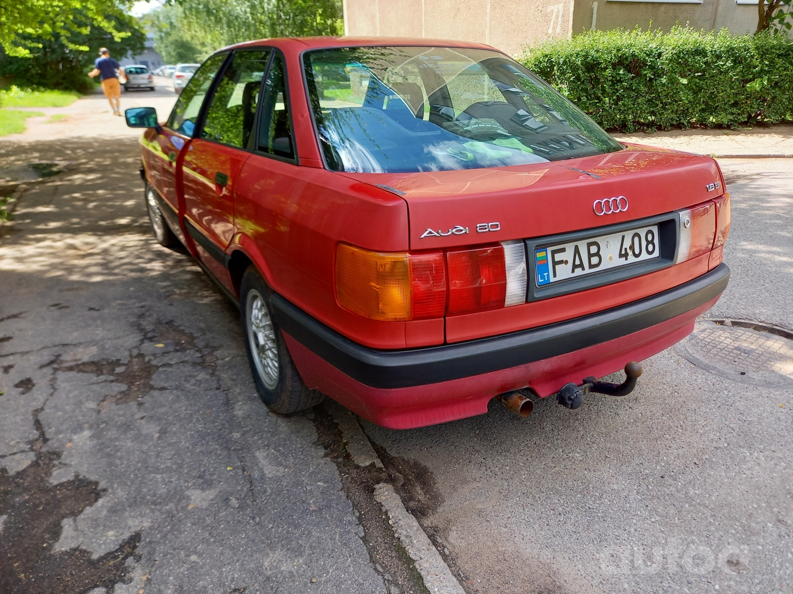 Audi 80 1781см³ Бензин, 1988м, Sedan | autoa.lv