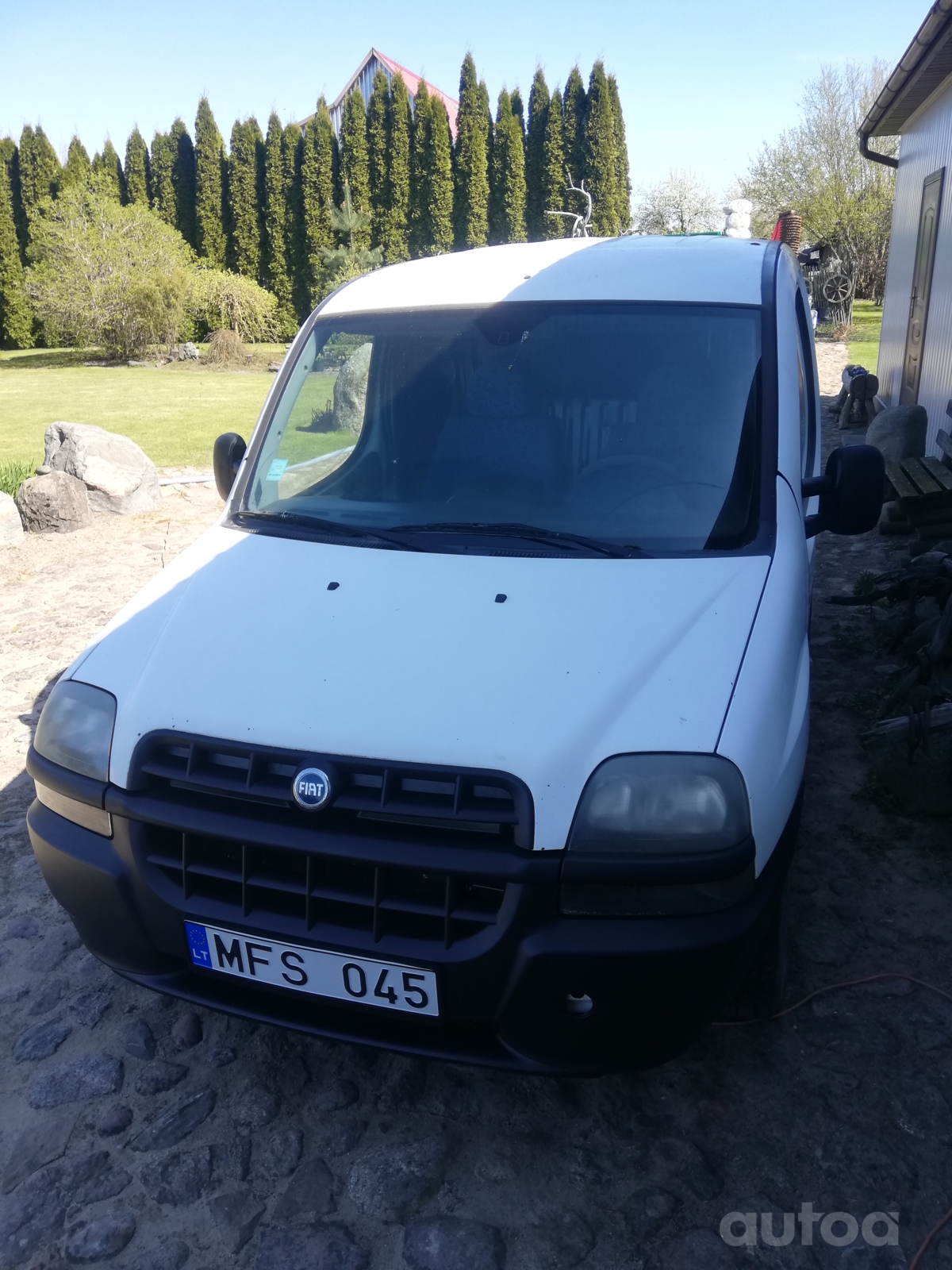 Fiat Doblo 1910см³ Дизель, 2004м, Minivan | autoa.lv