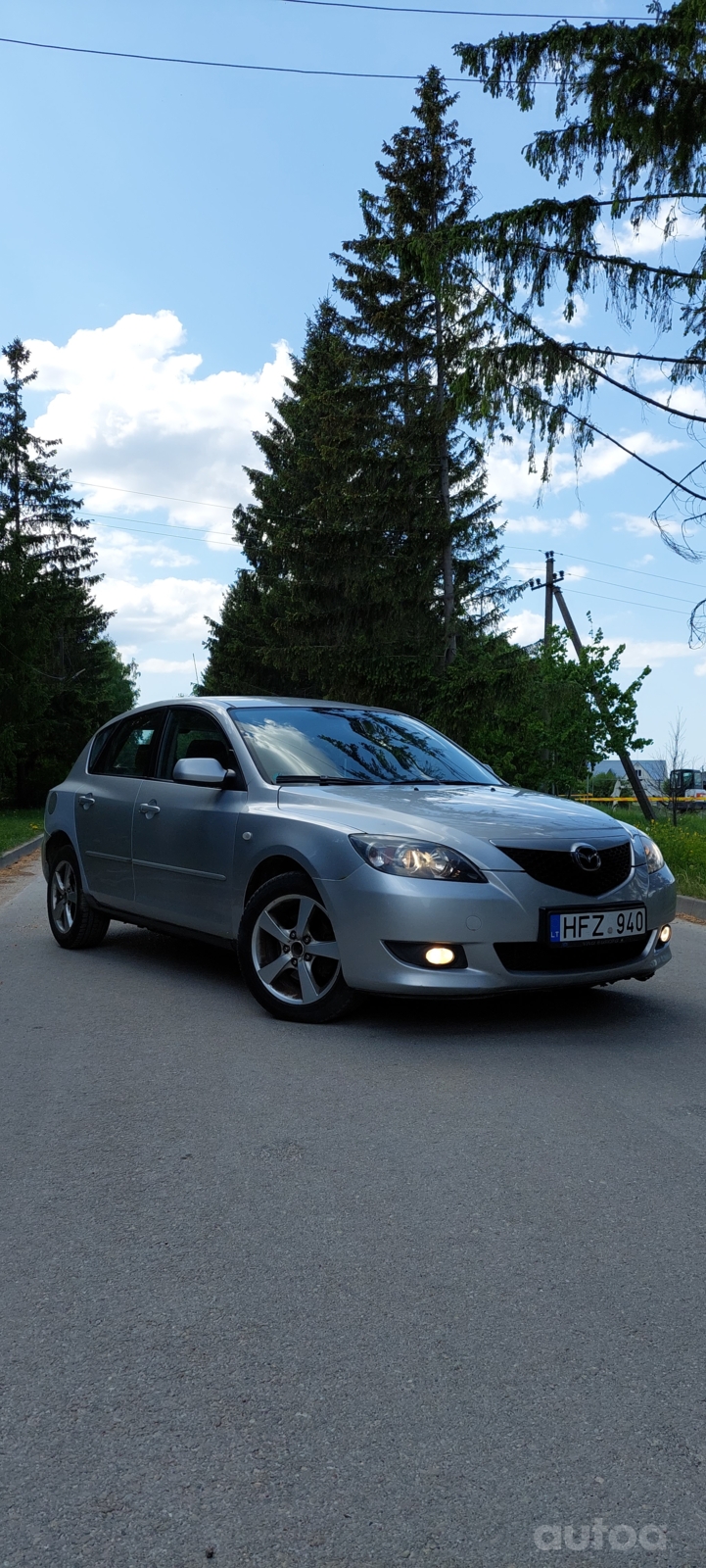 Mazda 3 1560см³ Дизель, 2005м, Hatchback 5-doors | autoa.lv