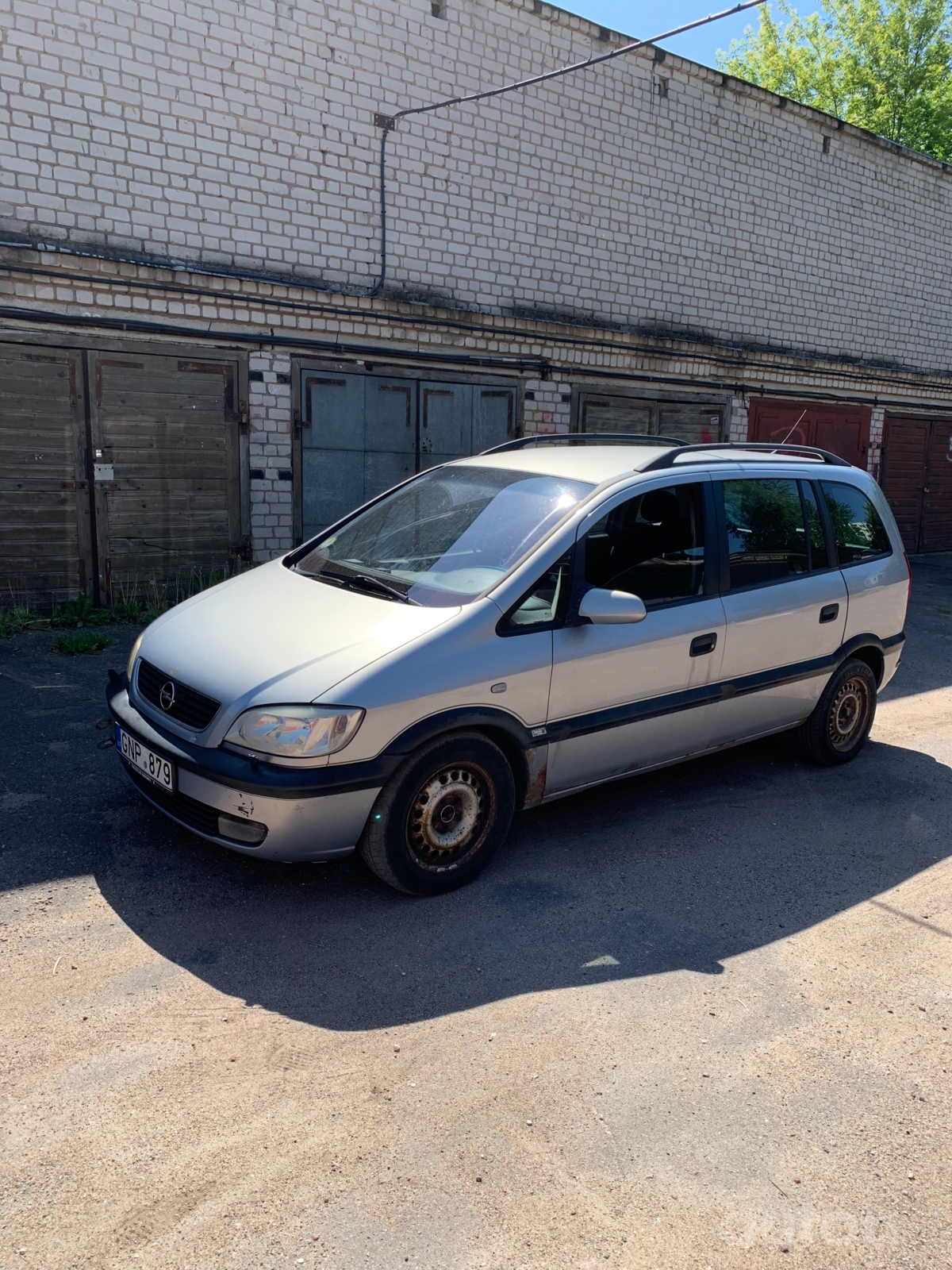 Opel Zafira 2200см³ Дизель, 2002м, Minivan 5-doors | autoa.lv