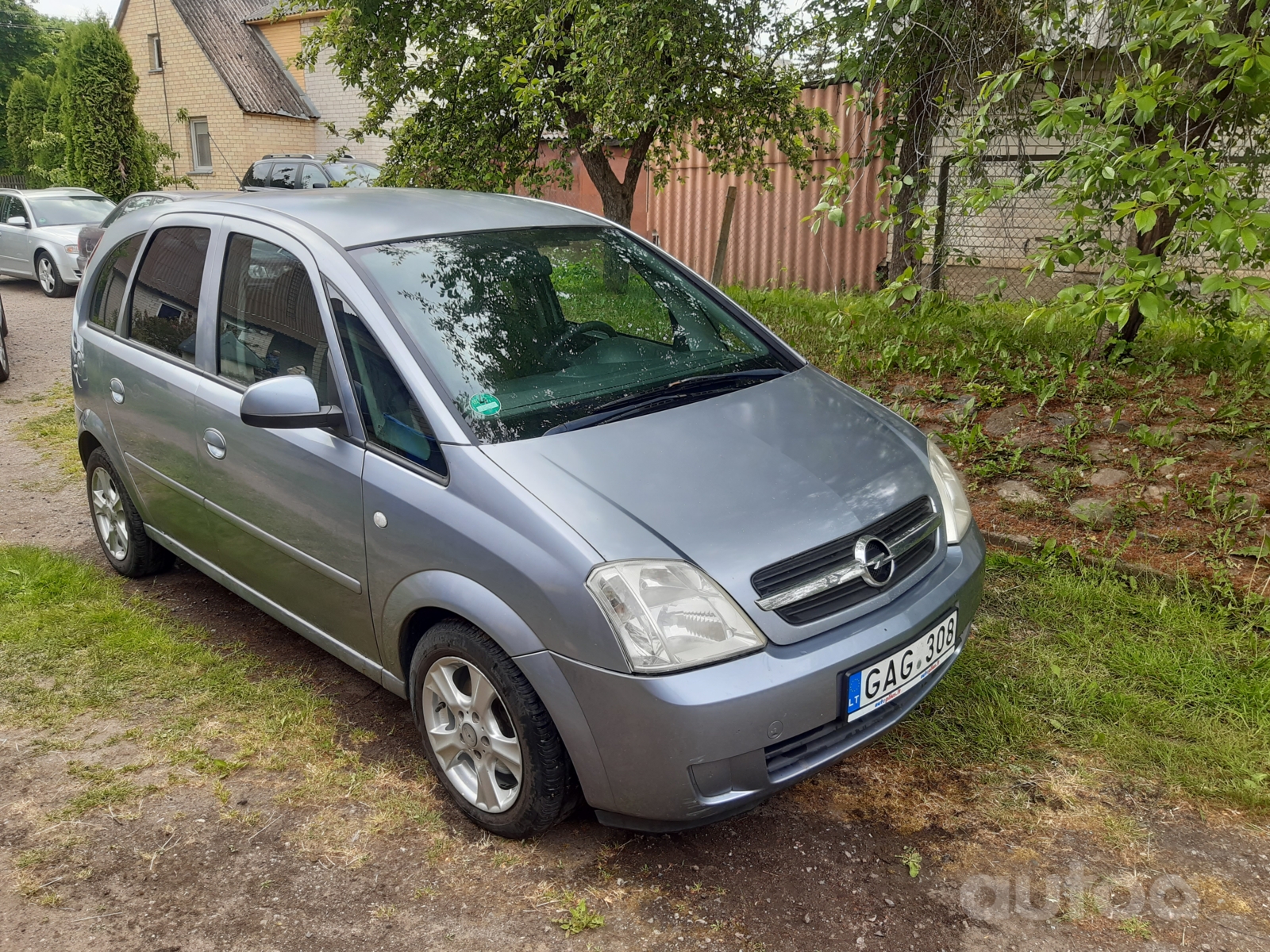 Opel Meriva 1686см³ Дизель, 2005м, Minivan | autoa.lv