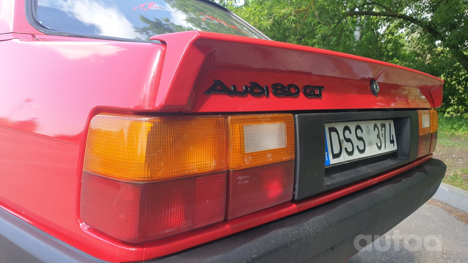 Audi 80 1600см³ Бензин, 1986м, Sedan 4-doors | autoa.lv