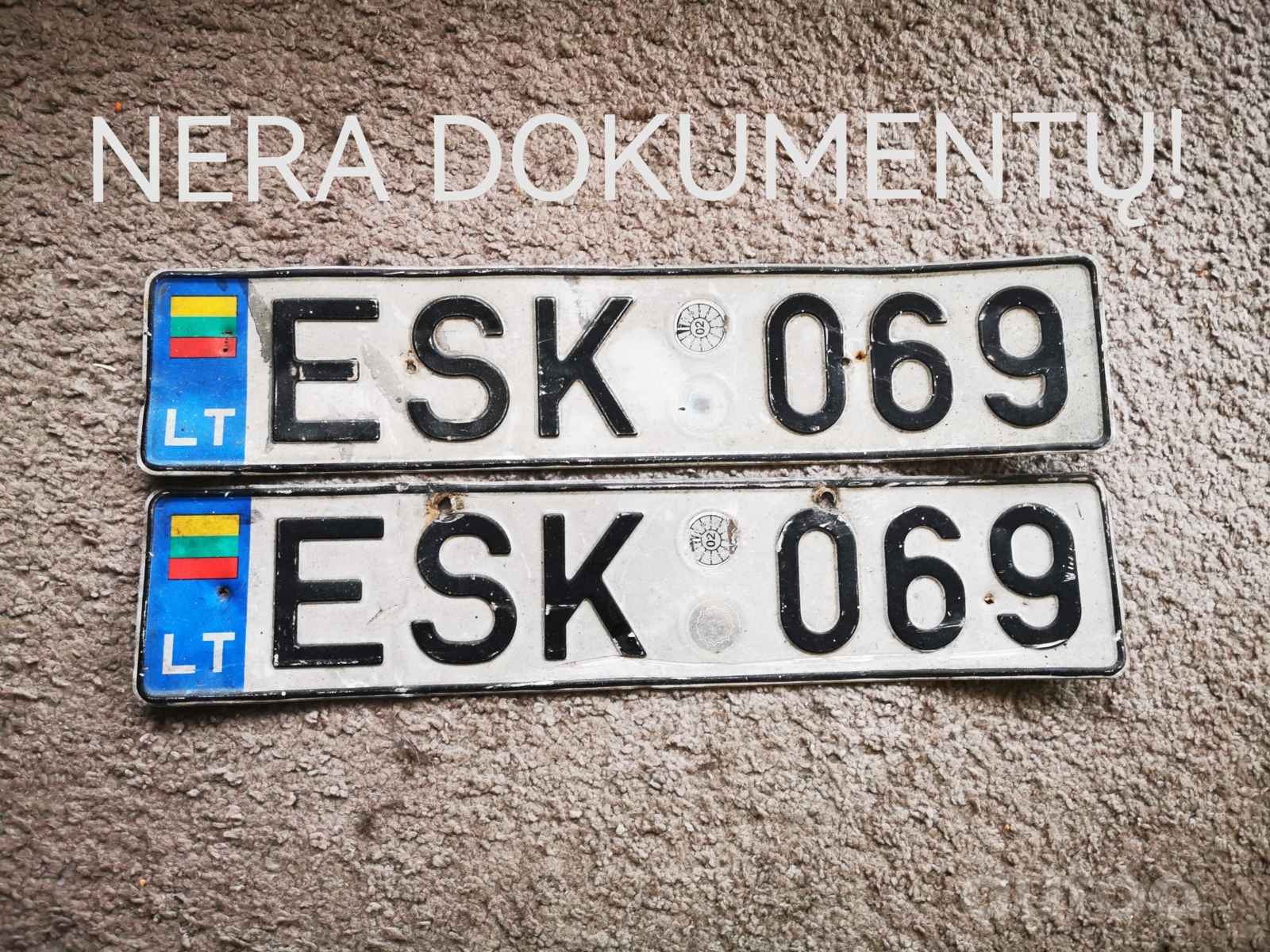 Гос. номер ESK069 | autoa.lv