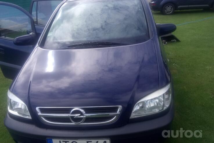 Opel Zafira A [restyling] Minivan 5-doors