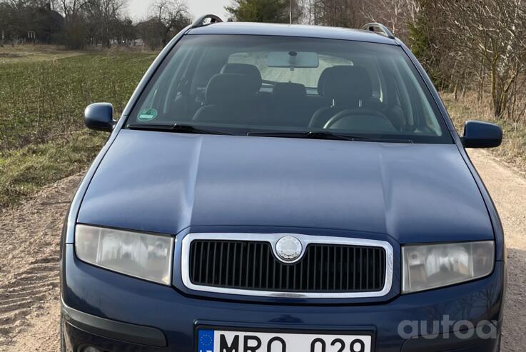 Skoda Fabia 1 generation [restyling]