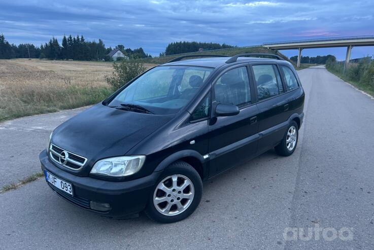 Opel Zafira A [restyling] Minivan 5-doors